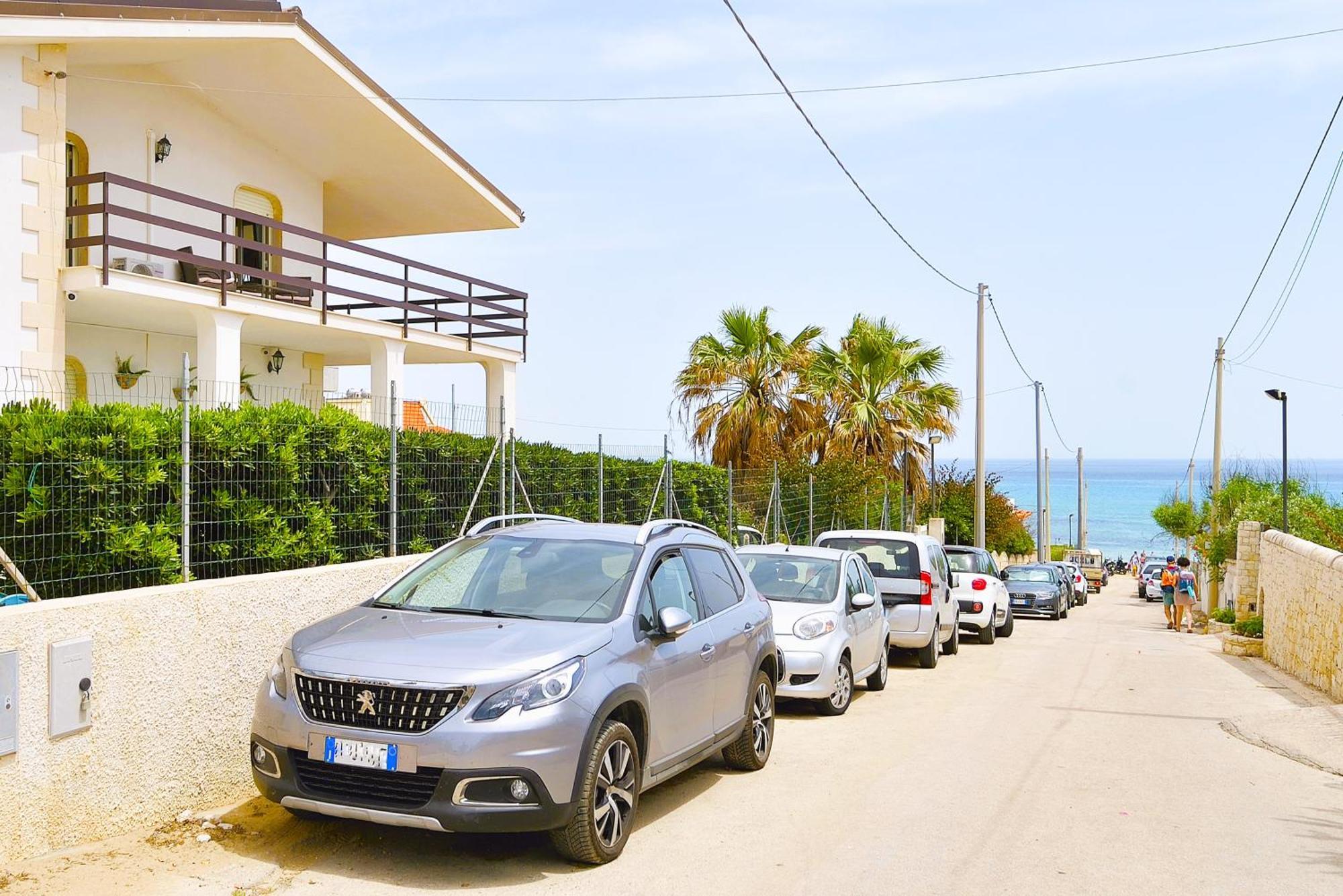 Tra Cielo E Mare - Spiaggia San Lorenzo Reitani Exteriör bild