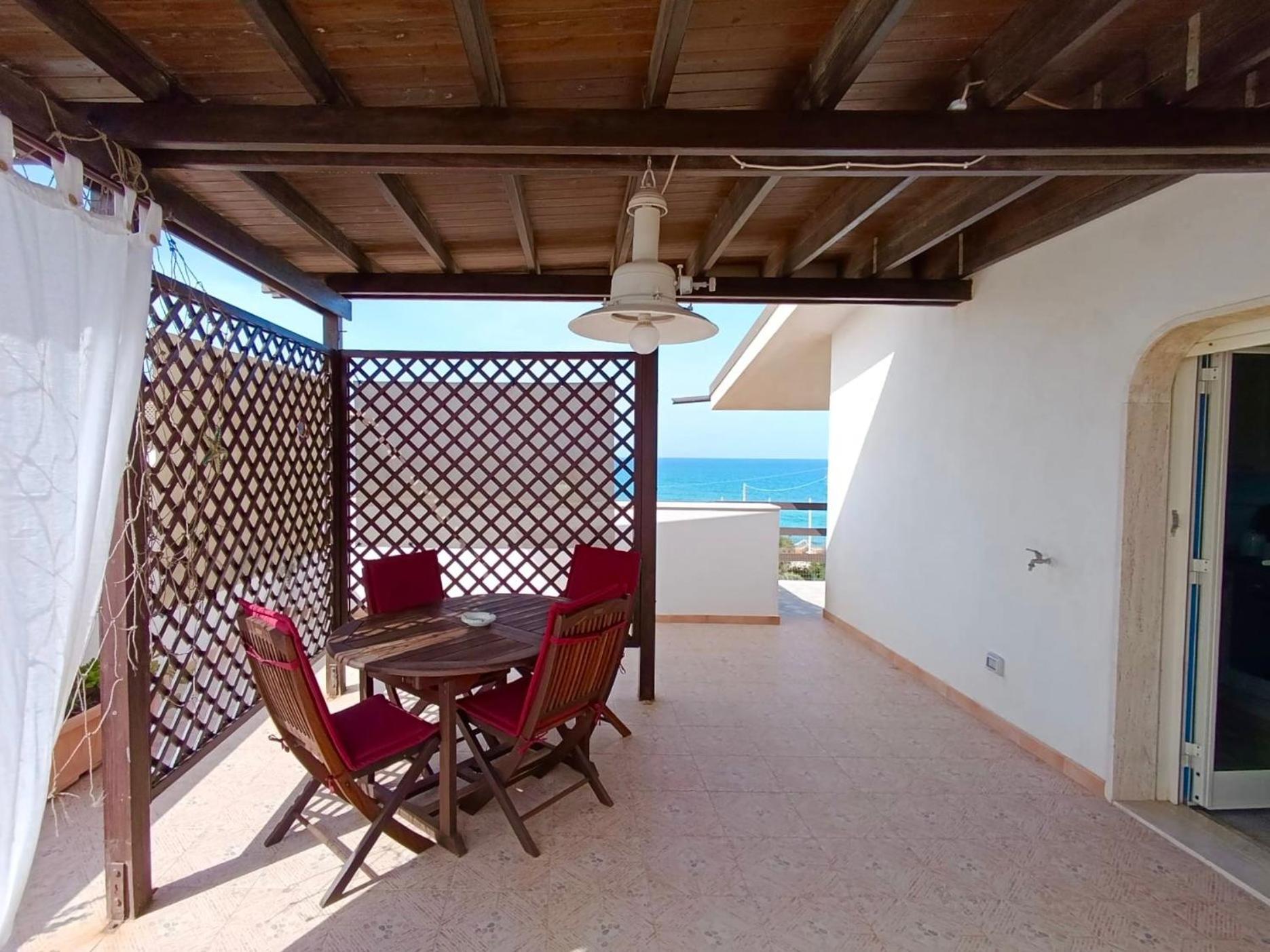 Tra Cielo E Mare - Spiaggia San Lorenzo Reitani Exteriör bild