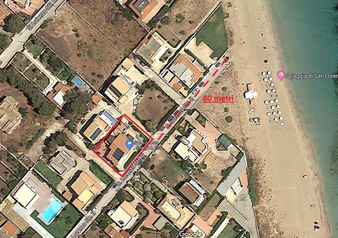 Tra Cielo E Mare - Spiaggia San Lorenzo Reitani Exteriör bild
